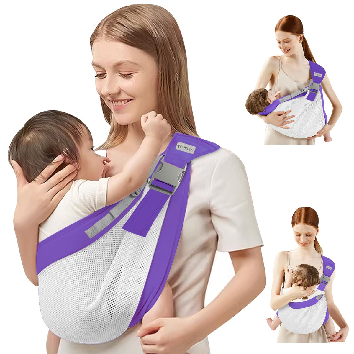 Adjustable Baby Sling Carrier for Newborns to Toddlers