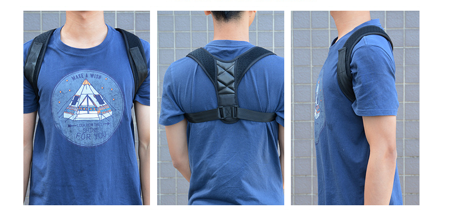 Breathable Adjustable Posture Corrector for Back Support