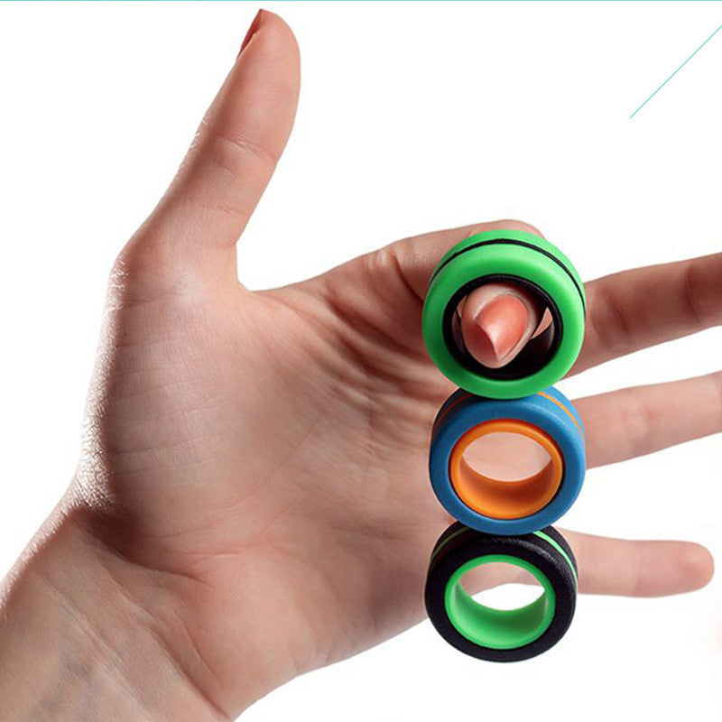 Magnetic Ring Fidget Toy for Stress Relief