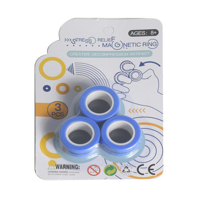 Magnetic Ring Fidget Toy for Stress Relief