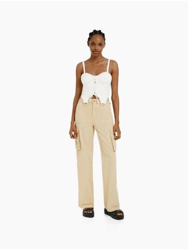 2026 Summer High-Waist Casual Cargo Pants for Women
