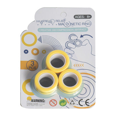 Magnetic Ring Fidget Toy for Stress Relief