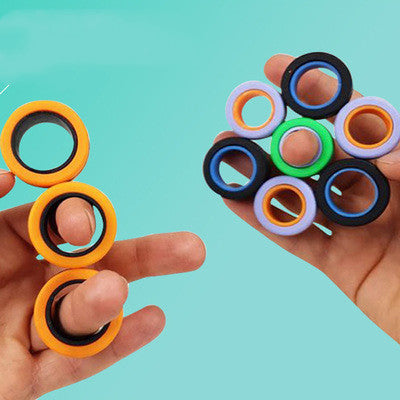 Magnetic Ring Fidget Toy for Stress Relief