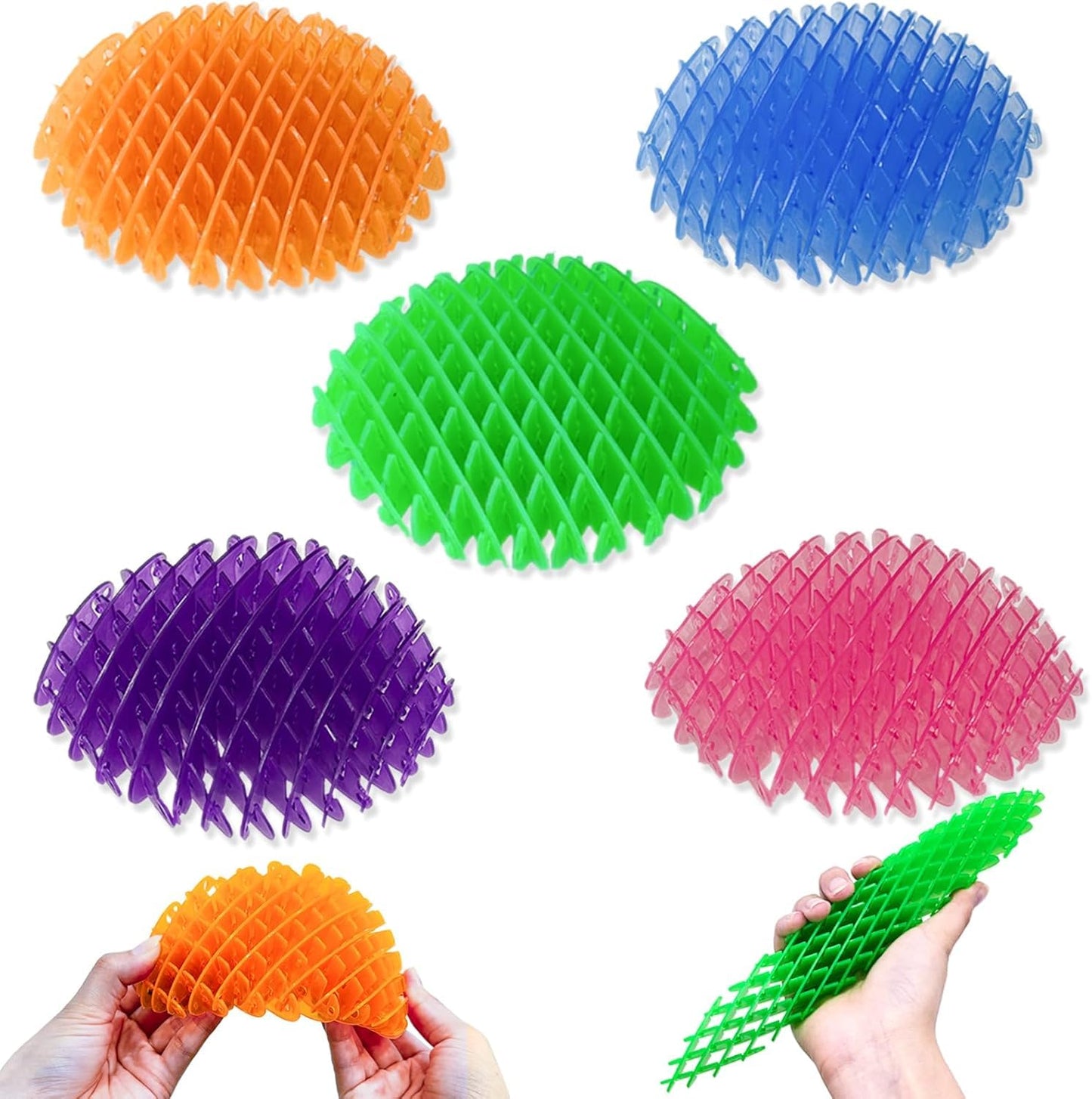 5 Pcs Fidget Worm Toy Cool Toy Worm Big Fidget Toy Green Cute Worm Shaped Ornament Funny Pocket Worm Fidget Toy Weird Sensory Toy Portable for Adults Children